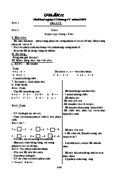 Giáo án lớp 2 - Tuần 12