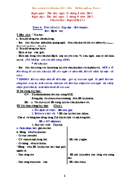 Giáo án lớp 3 (năm học 2013-2014)