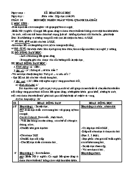 Giáo án lớp 5 - Tuần 30