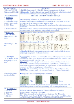 Giáo án Thể dục 9 - Tiết 2