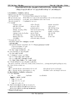 Grammar exercises English 11
