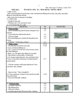 Giáo án lớp 3 - Tuần 24, thứ năm