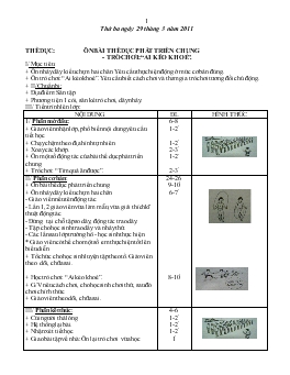 Giáo án lớp 3 - Tuần 29, thứ ba