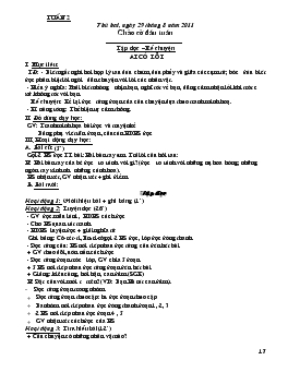 Giáo án lớp 3 - Tuần 2