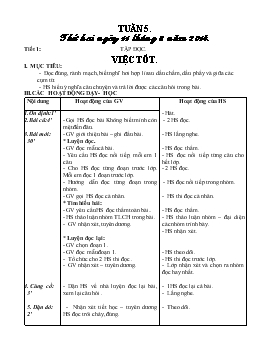 Giáo án ôn tập hè tuần 5