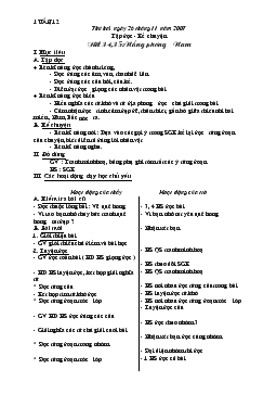 Giáo án Tiếng Việt lớp 3 - Tuần 12