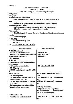 Giáo án Tiếng Việt lớp 3 - Tuần 13