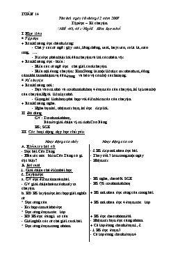 Giáo án Tiếng Việt lớp 3 - Tuần 14