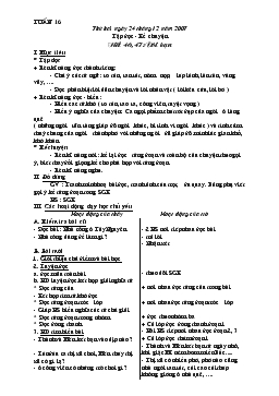 Giáo án Tiếng Việt lớp 3 - Tuần 16