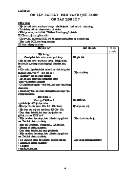 Giáo án Âm nhạc 5 tuần 25