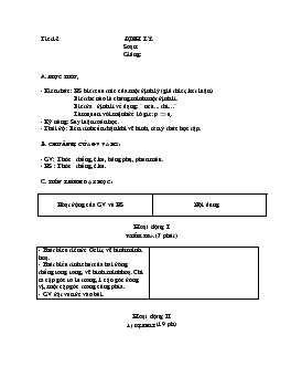 Giáo án Hình học 7 tiết 12- 13