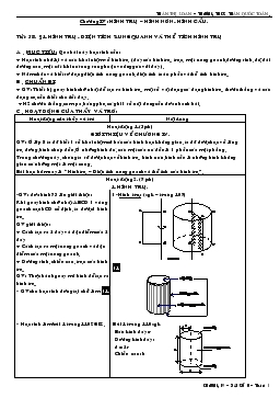 Giáo án Hình học 9 từ tiết 58 đến tiết 65