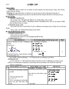 Giáo án Hình học 9 tuần 2