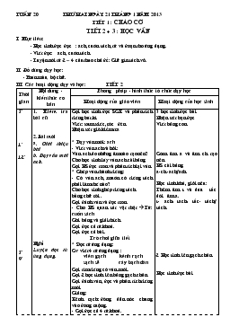 Giáo án lớp 1 - Tuần 20, bài 81