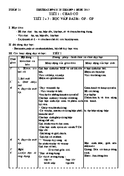 Giáo án lớp 1 - Tuần 20, bài 86