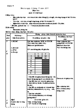 Giáo án lớp 1 - Tuần 9, bài 37