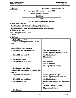 Giáo án lớp 3 - Tuần 10 - Trường Tiểu học Quế Sơn năm học 2013-2014