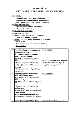 Giáo án lớp 3 - Tuần 14