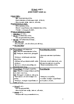 Giáo án lớp 3 - Tuần 4 môn Kỹ thuật