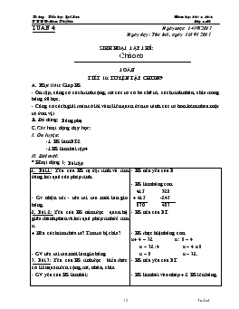 Giáo án lớp 3 - Tuần 4 - Trường Tiểu học Quế Sơn năm học 2013-2014