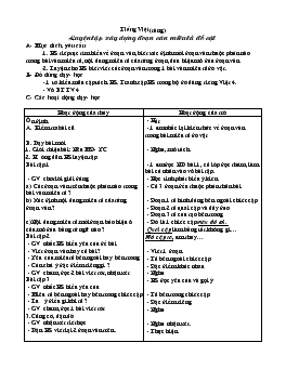 Giáo án lớp 4 - Buổi 2 môn Tiếng Việt