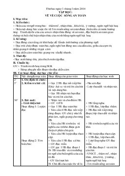 Giáo án lớp 4 buổi sáng - Tuần 24