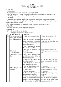 Giáo án lớp 4 buổi sáng - Tuần 26