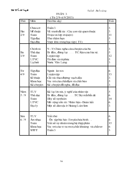 Giáo án lớp 4 (buổi sáng) - Tuần 3