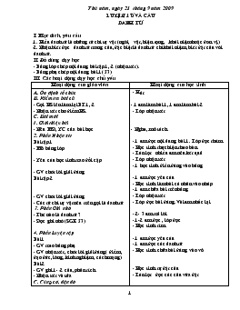 Giáo án lớp 4 kỳ I - Tuần 5