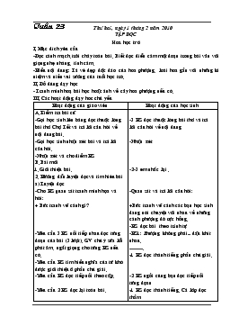 Giáo án lớp 4 kỳ II - Tuần 23