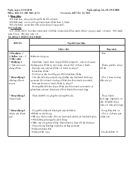 Giáo án lớp 4 môn Mỹ thuật - Tuần 34