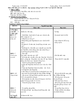 Giáo án lớp 4 môn Mỹ thuật - Tuần 8