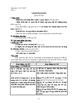 Giáo án lớp 4 - Tiết 2