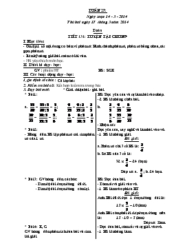 Giáo án lớp 4 - Tuần 27