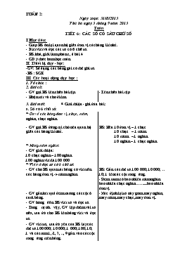 Giáo án lớp 4 - Tuần 2