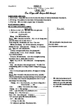 Giáo án lớp 5 môn Tiếng Việt - Tuần 29