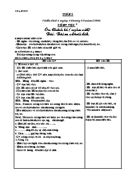 Giáo án lớp 5 môn Tiếng Việt - Tuần 5