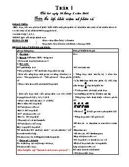 Giáo án lớp 5 - Tuần 1, 2