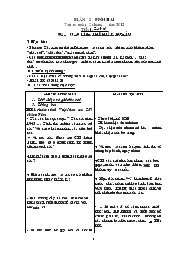 Giáo án lớp 5 - Tuần 12 (Buổi chiều)