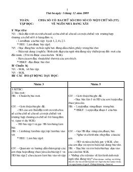 Giáo án lớp 5 - Tuần 14, thứ ba