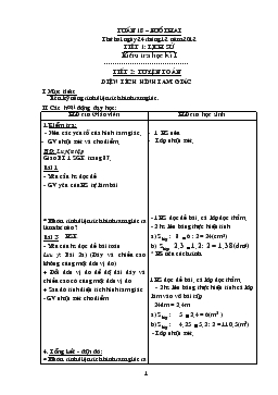 Giáo án lớp 5 - Tuần 18 (buổi chiều)