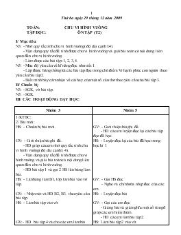 Giáo án lớp 5 - Tuần 18, thứ ba