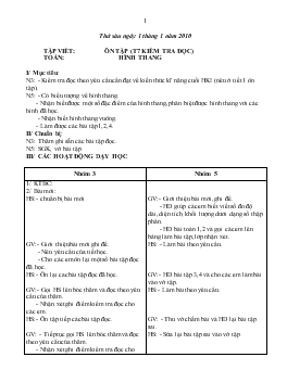 Giáo án lớp 5 - Tuần 18, thứ sáu