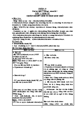 Giáo án lớp 5 - Tuần 19 (buổi chiều)