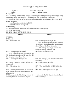 Giáo án lớp 5 - Tuần 19, thứ sáu