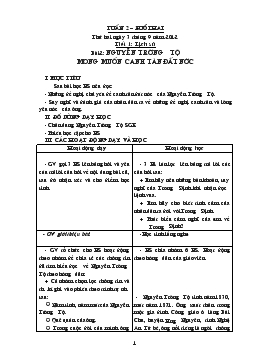 Giáo án lớp 5 - Tuần 2 (buổi chiểu)