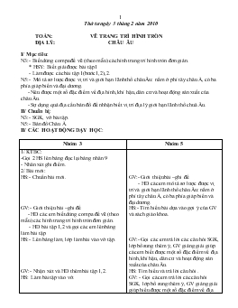 Giáo án lớp 5 - Tuần 22, thứ tư