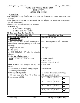 Giáo án lớp 5 - Tuần 24 - Trường Tiểu học Diễn