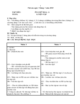 Giáo án lớp 5 - Tuần 25, thứ sáu