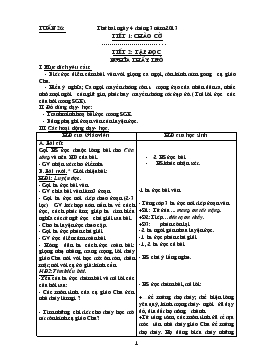 Giáo án lớp 5 - Tuần 26 (buổi chiều)